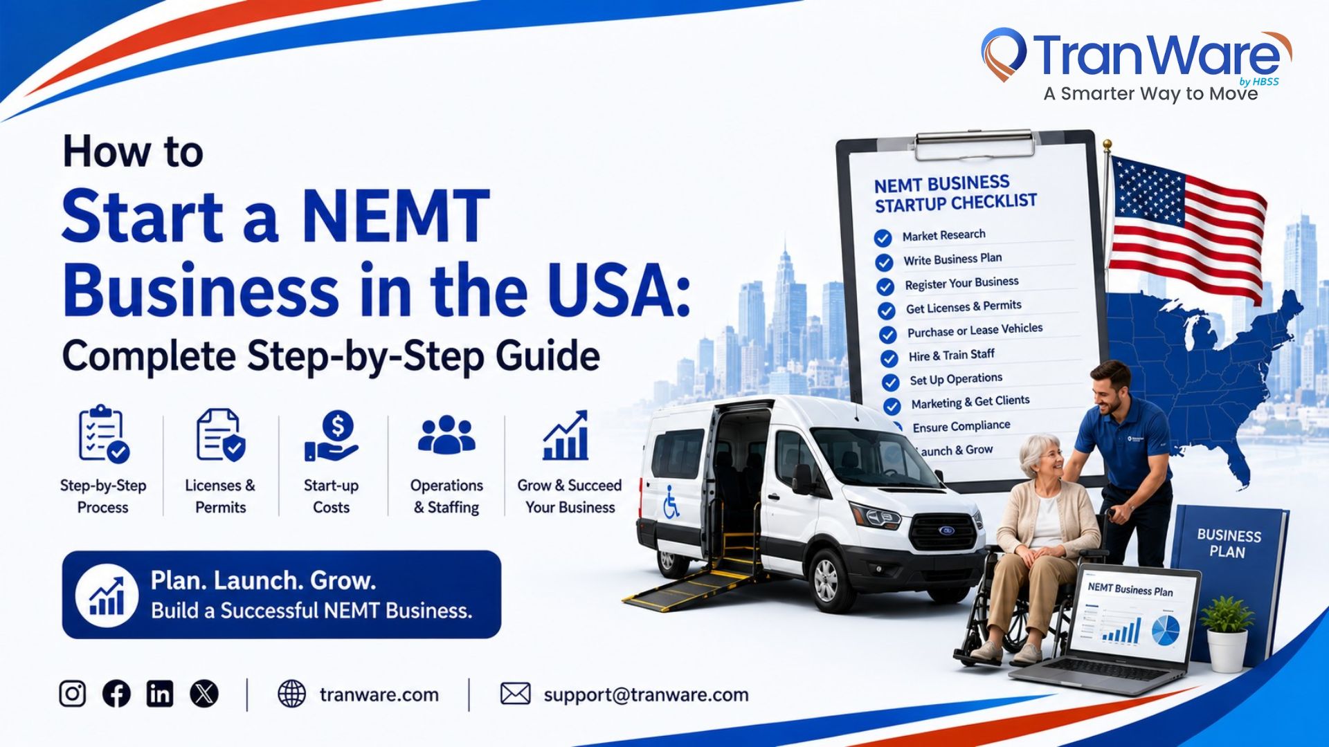 How to Start a NEMT Business in the USA: Complete Step-by-Step Guide