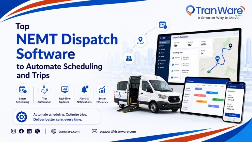 Top NEMT Dispatch Software to Automate Scheduling and Trips