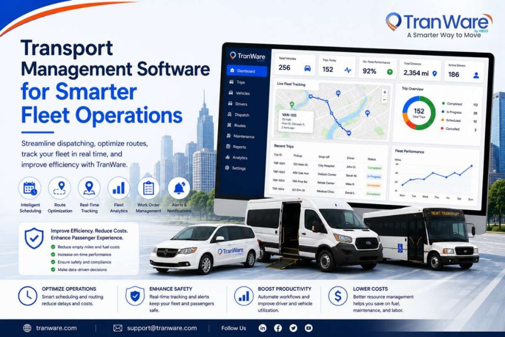 Transport Management Software for Smarter Fleet Operations