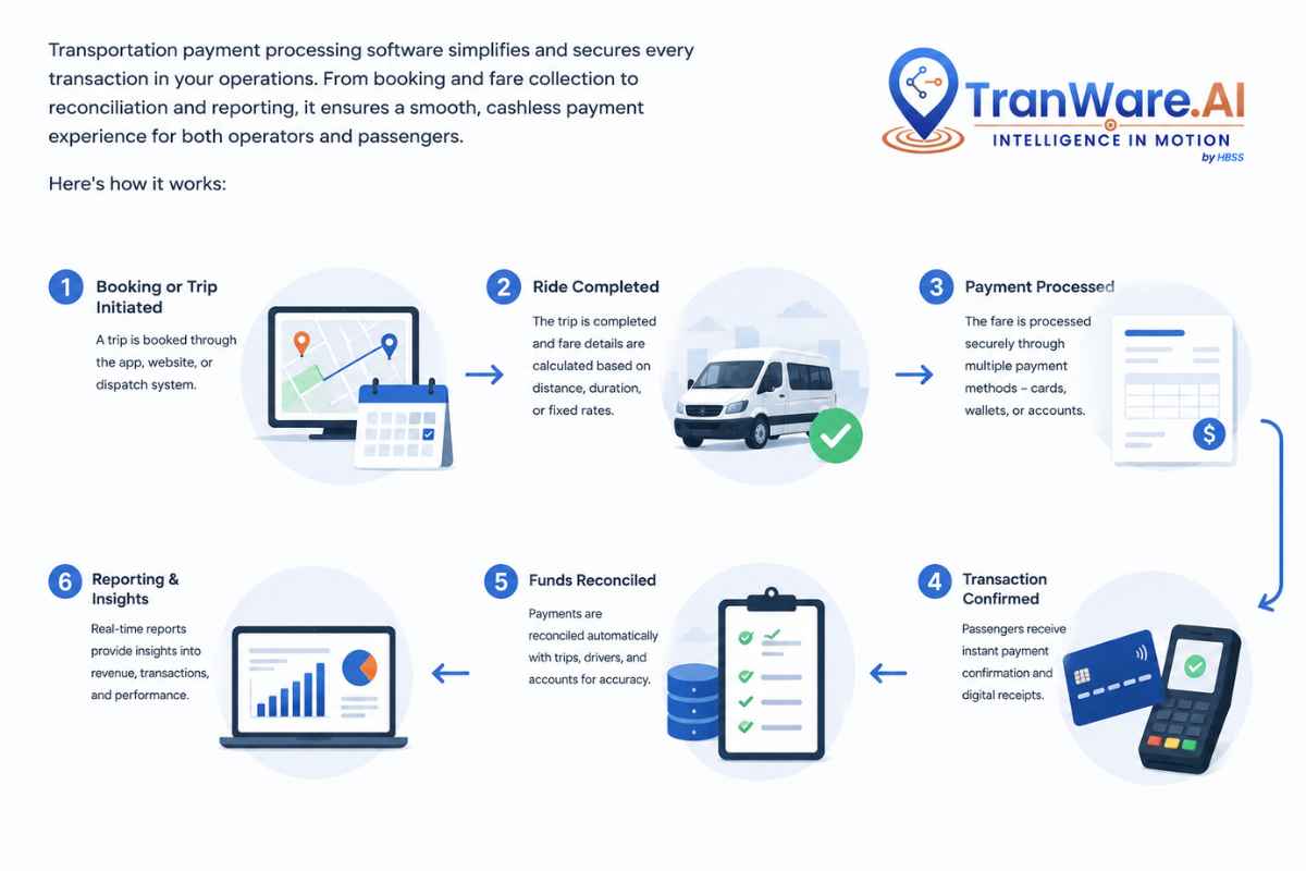 How Transportation Payment Processing Software Works
