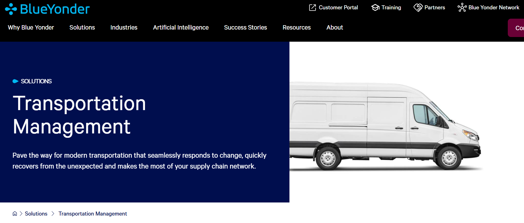 Blue Yonder Transportation Management
